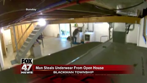 Man caught stealing underpants during real estate open house