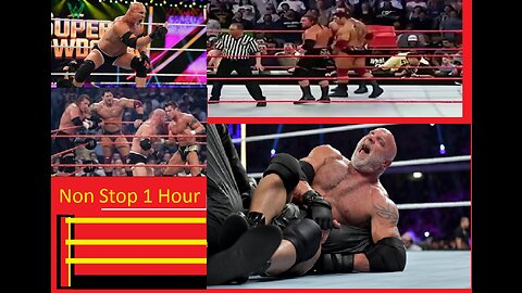 wwe wcw raw rumble Goldberg wrestling compilation