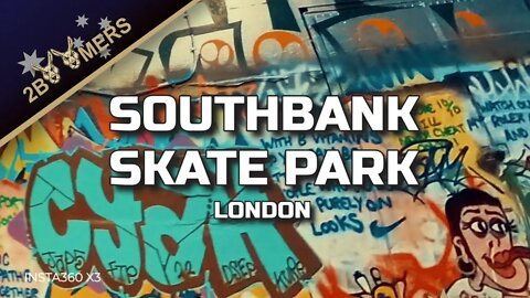 SOUTHBANK SKATE PARK LONDON #insta360x3