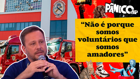 ADRIANO SILVA REVELA COMO FUNCIONA CORPO DE BOMBEIROS VOLUNTÁRIOS DA CIDADE