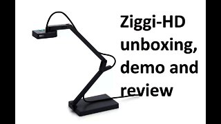 Ipevo Ziggi-HD Plus Document Camera unboxing and review