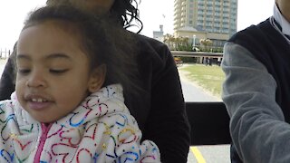 Blasian Babies Family Cold Beach Getaway!