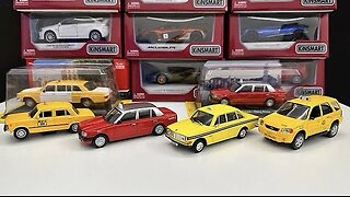 Unboxing a few taxi cars Diecast model cars toy cars