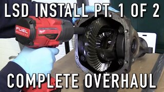 240SX Rear End Rebuild Part 2: Installing A Limited Slip Differential (Complete Overhaul 1 of 2)