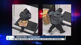 Man wanted for stealing 'basket full of cigarettes' from Redford Township Dollar General