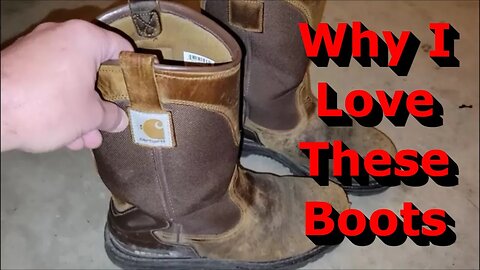 Why I Love These Boots - Carhartt Men's Safety Toe Wellington