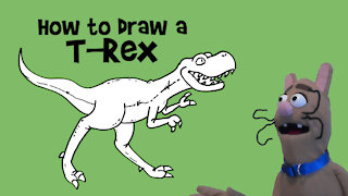 How to Draw a T-Rex