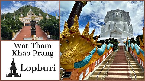 Wat Tha Khao Prang - Lopburi Thailand 2023 - With Drone Footage