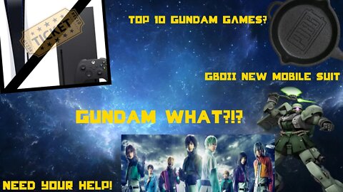 Gundam Space Engineers PODCAST EP 10- PUBG, $150 Phone Case, our top 10 Gundam Games