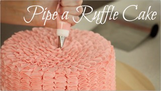 Perfect ruffle cake recipe
