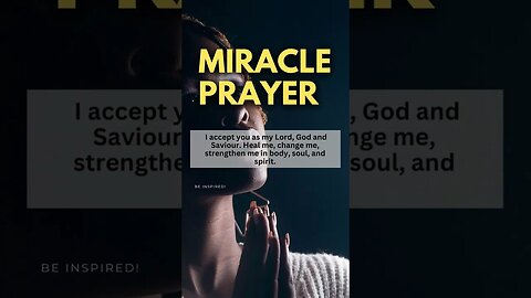 MINUTE PRAYER | THE MIRACLE PRAYER #unitedstates #philippines