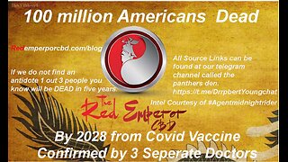 100 million Americans Dead by 2028 From Covid Vaccine according to 3 Doctors.