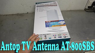 Antop TV Antenna Model # AT-800SBS. Let's check out this replacement for my older unit.