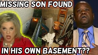 Missing child found in father's BASEMENT during Live w/ Nancy Grace about his missing child. 💀😵‍💫