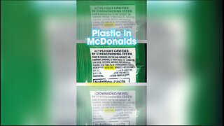 Alex Jones: Microplastics Found Inside McDonalds 'Food' - 7/29/10