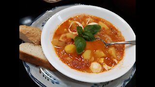 Summertime Light and Delicious Zucchini Stew