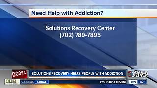Solutions Recovery talks about addiction in Las Vegas