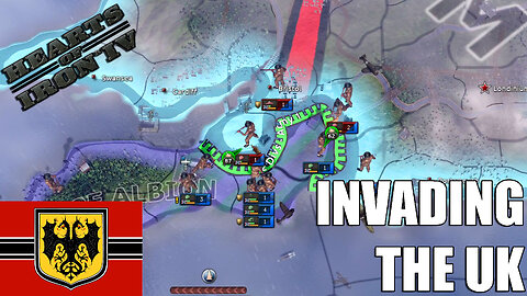 INVADING THE UK | Hoi4 Youjo Senki