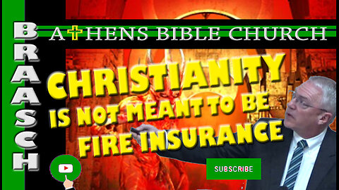 Is Christianity Just Fire Insurance | 2 Peter 1:1-8 | Athens Bible Church