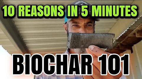 10 reasons why YOU need BIOCHAR: Explained in 5 MINUTES!
