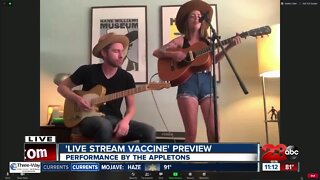 Preview of the Appletons 'Live Stream Vaccine'