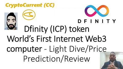 Dfinity (ICP) token. First Web3 Internet Computer. Light Dive/Review/Price Predictions.