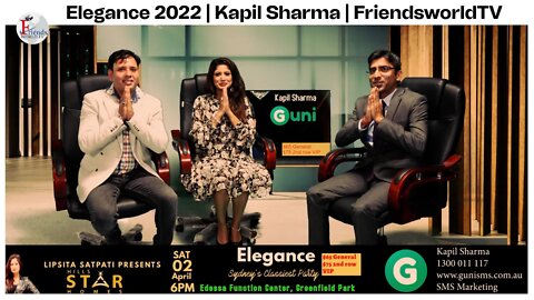 Elegance 2022 | Kapil Sharma | FriendsworldTV