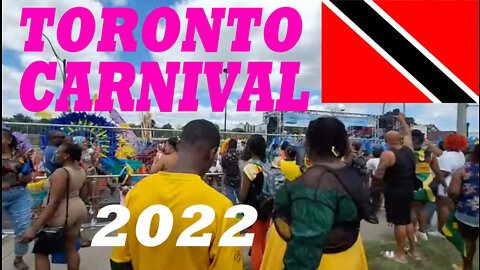 Toronto Caribbean Carnival Parade In Canada. 30 July 2022.