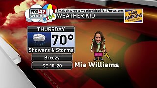 Weather Kid - Mia - 5-9-19