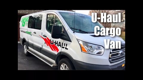 The 9' Cargo Van rental from U-Haul
