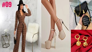 Women fashion high heels, Cloths, Bags and fashion jewelry earrings |Dampi 09