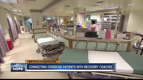 FINDING HOPE: Grant will fund local "recovery coaches" to help patients after drug overdoses