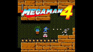 Mega Man 4 ( Nintendo / NES ) - ( FULL GAME ) - Longplay / Playthrough