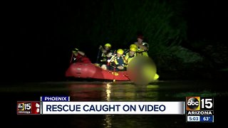 Man rescued from water near 27th Avenue and Broadway Road