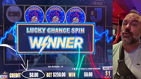 OMG! I Land A $250/Bet Bonus on a Lucky Chance Spin!!!!!!!!