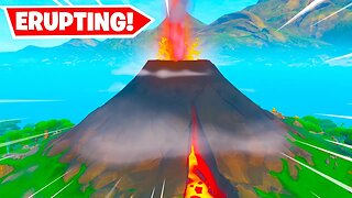 The New "VOLCANO" Event In Fortnite...