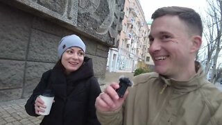 In Donetsk With Masha Lelyanova, Our Russian Translator