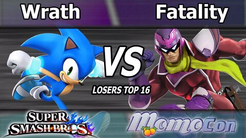 FS|Wrath (Sonic) vs. YP|Fatality (C. Falcon) - Wii U Losers Top 16 - Momocon 2017