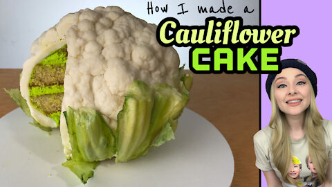 How to make an epic hyperrealistic cauliflower cake