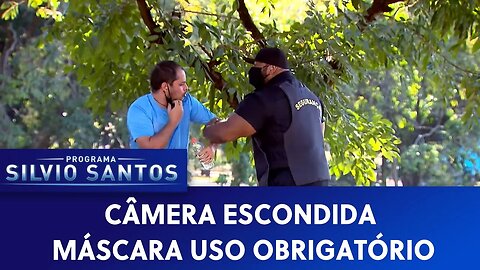 Câmeras Escondidas: Máscara Uso Obrigatório - Face Mask Required Prank