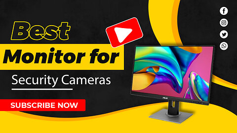 ✅Best Monitor For CCTV Camera - Best Monitor For CCTV System 2023 - Monitor For CCTV Camera 2024