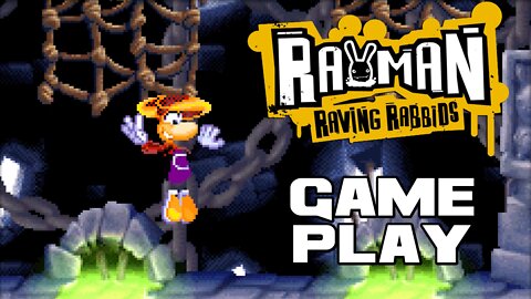 🎮👾🕹 Rayman Raving Rabbids - Game Boy Advance Gameplay 🕹👾🎮 😎Benjamillion