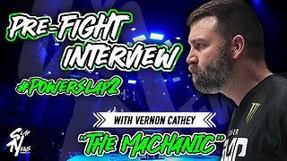 Vernon Cathey Power Slap 2 Pre Fight Interview Against Alan Klingbeil