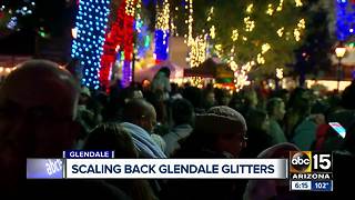 City of Glendale scaling back on Glendale Glitters