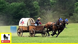 Classic Wagon Race - The 1836 Chuckwagon Races 2022 | Sunday