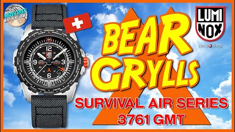 25 Year Glow! | Luminox Bear Grylls Survival Air Series 200m GMT Quartz 3761 Unbox & Review