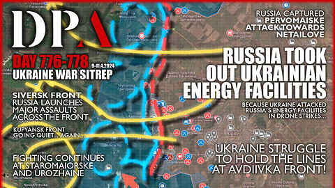 [ SITREP ] RUSSIA SMASHING UKRAINE LINES; Russia return Ukraine's favor on hitting energy facilities