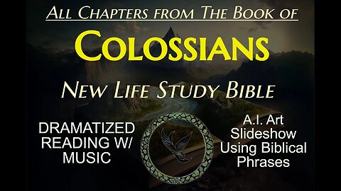 COLOSSIANS- Dramatized BIBLE Audiobook - NLT Translation - Full Reading with Inspirational Music