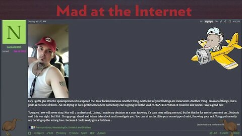 Exposing nickd9393 - Mad at the Internet