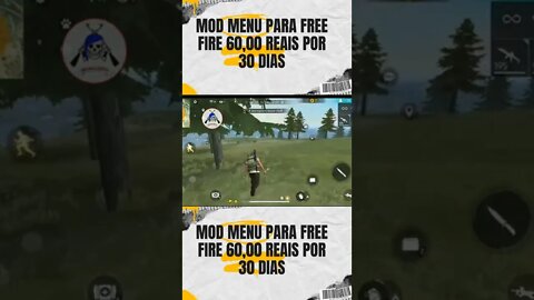 ✅SAIU MOD MENU ATUALIZADO FREE FIRE HACK GRÁTIS #short